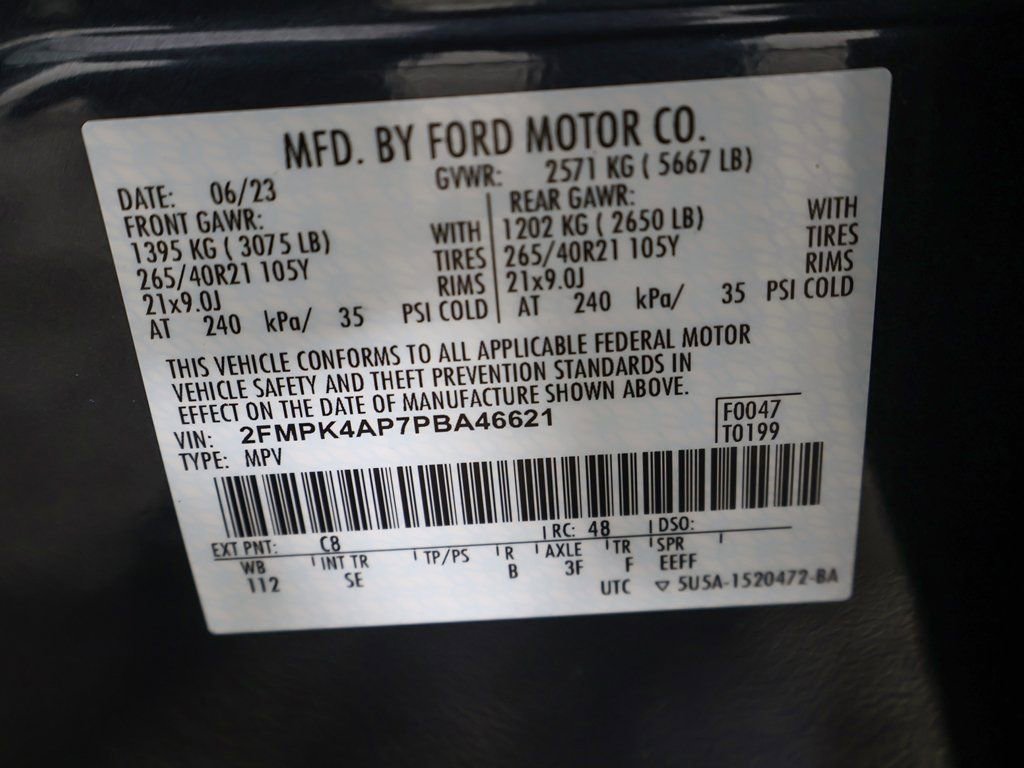 Used 2023 Ford Edge ST w/ Equipment Group 401A image 55