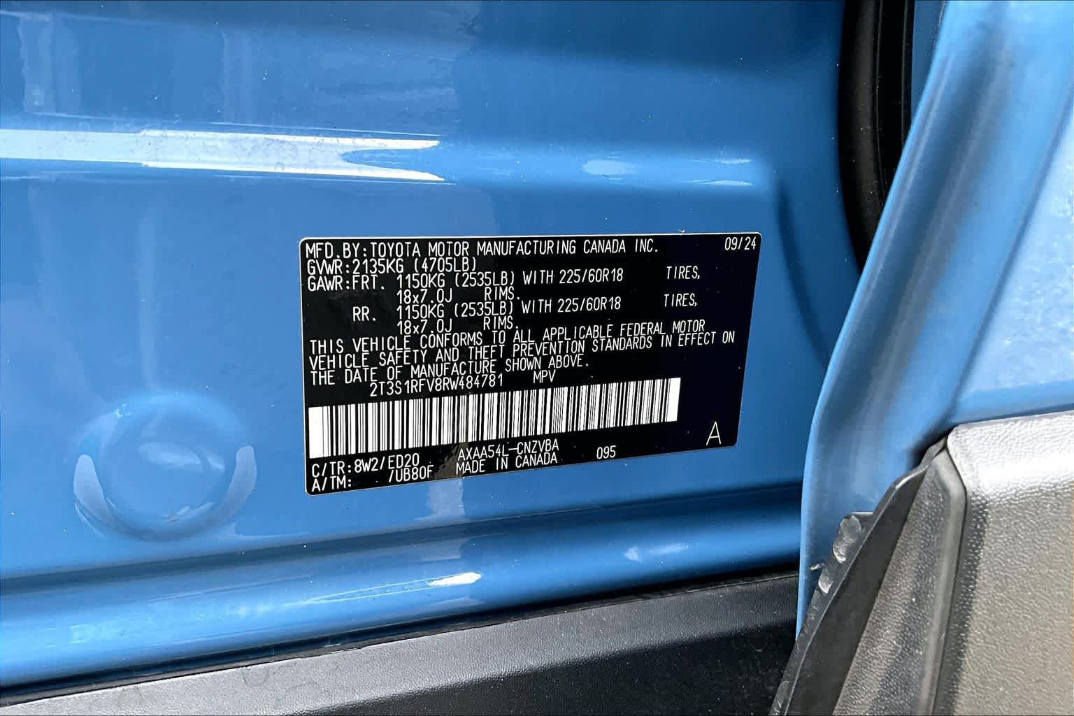 Certified 2024 Toyota RAV4 TRD Off-Road w/ Weather Package image 36