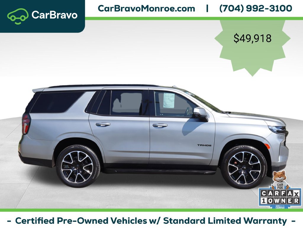 Certified 2023 Chevrolet Tahoe RST w/ Luxury Package AWD/4WD image 8