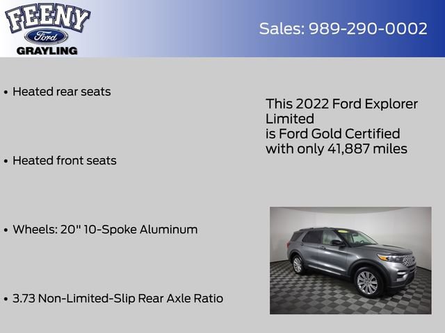 Used 2022 Ford Explorer Limited AWD/4WD image 26