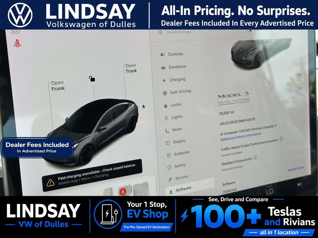 Used 2021 Tesla Model 3 Performance AWD/4WD image 23