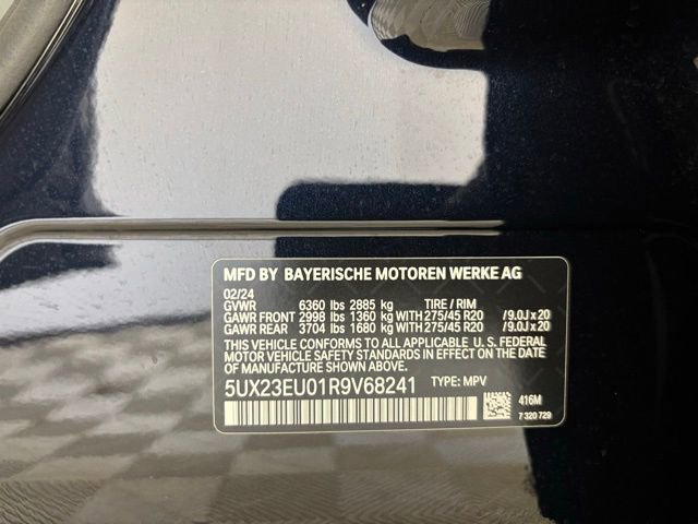 Certified 2024 BMW X5 xDrive40i w/ M Sport Package image 25