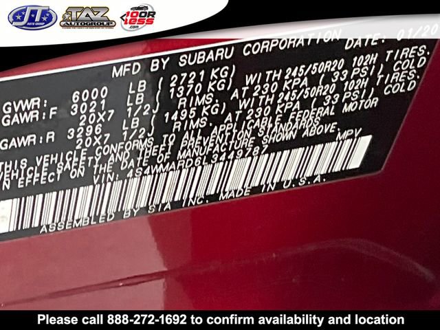 Used 2020 Subaru Ascent Touring w/ Popular Package #2A AWD/4WD image 22