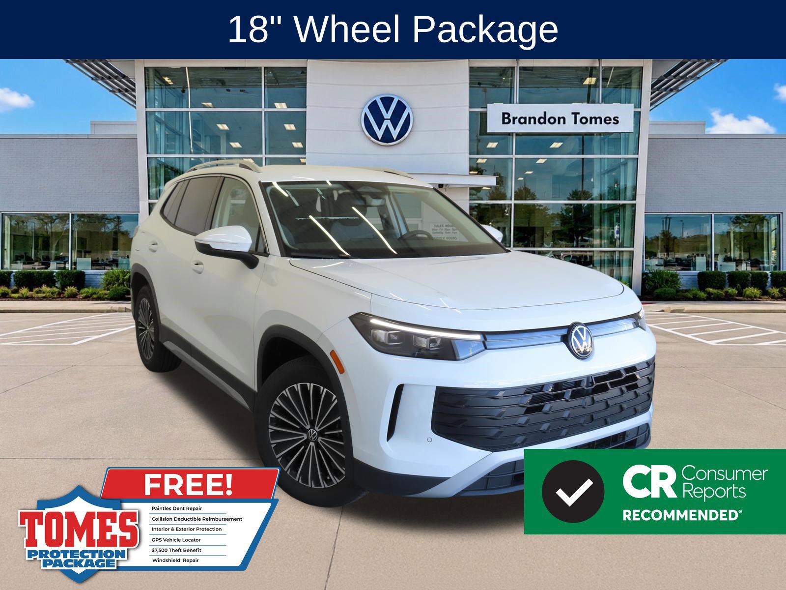 New 2026 Volkswagen Tiguan S FWD image 1