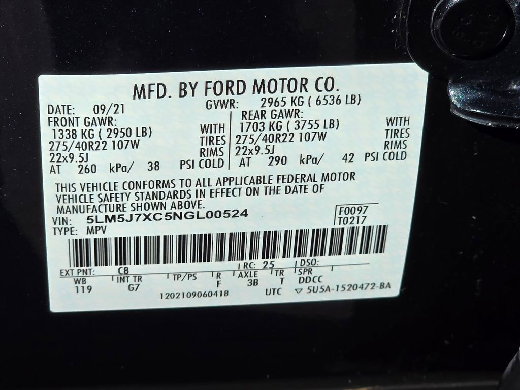 Used 2022 Lincoln Aviator Reserve w/ Equipment Group 201A image 28