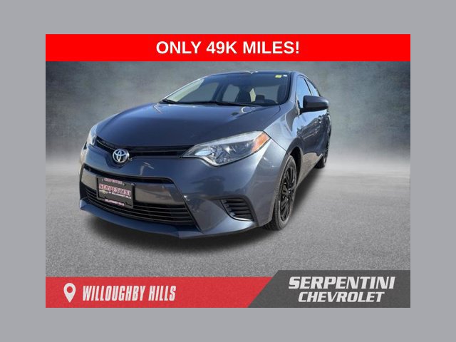 Used 2016 Toyota Corolla LE
