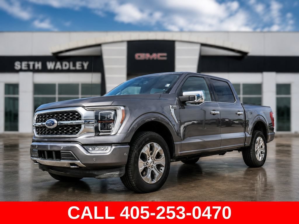 Used 2021 Ford F150 Platinum w/ Equipment Group 701A High AWD/4WD image 69