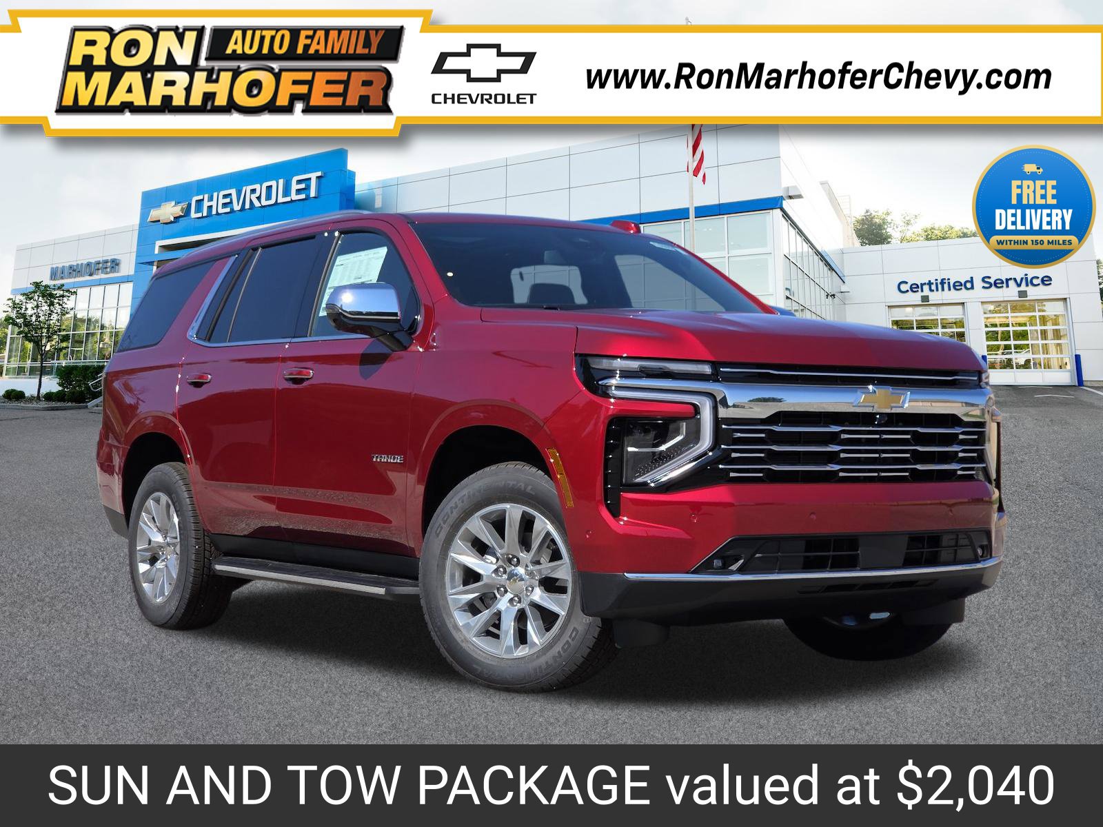 New 2026 Chevrolet Tahoe Premier w/ Sun And Tow Package
