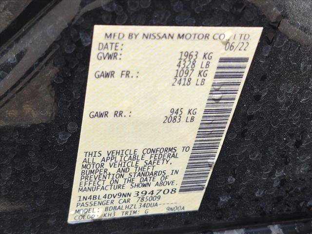Used 2022 Nissan Altima 2.5 SV FWD image 16