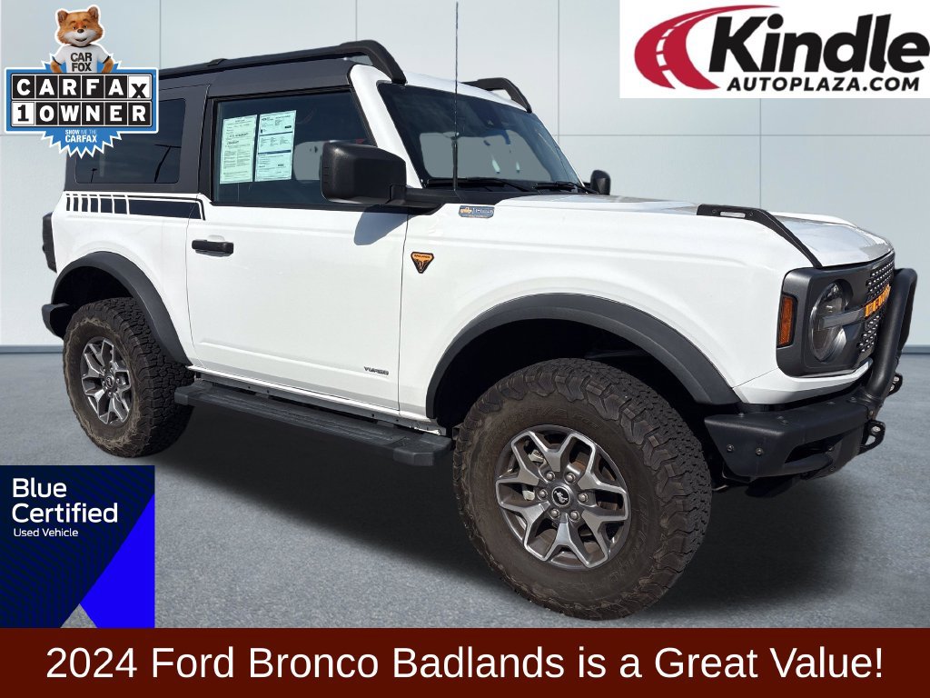 Certified 2024 Ford Bronco Badlands