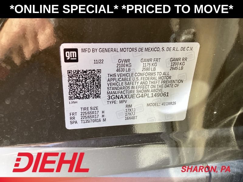 Used 2023 Chevrolet Equinox LT AWD/4WD image 19