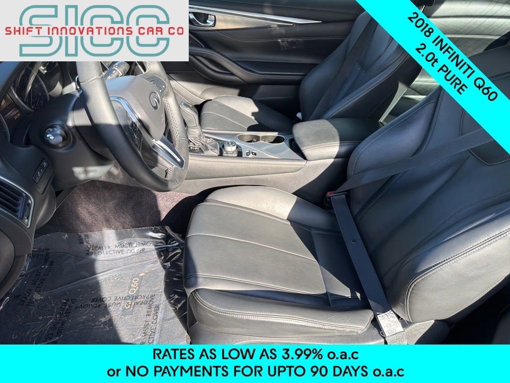 Used 2018 INFINITI Q60 2.0t w/ Moonroof Package RWD image 13