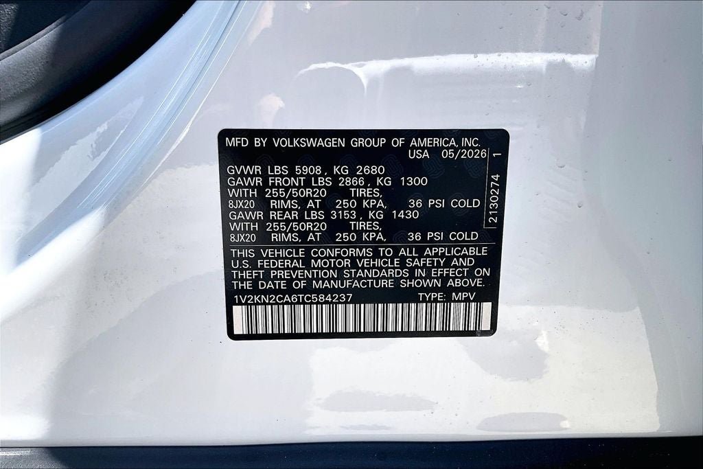 New 2026 Volkswagen Atlas SE AWD/4WD image 21