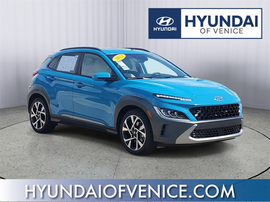Certified 2023 Hyundai Kona Limited w/ Cargo Package