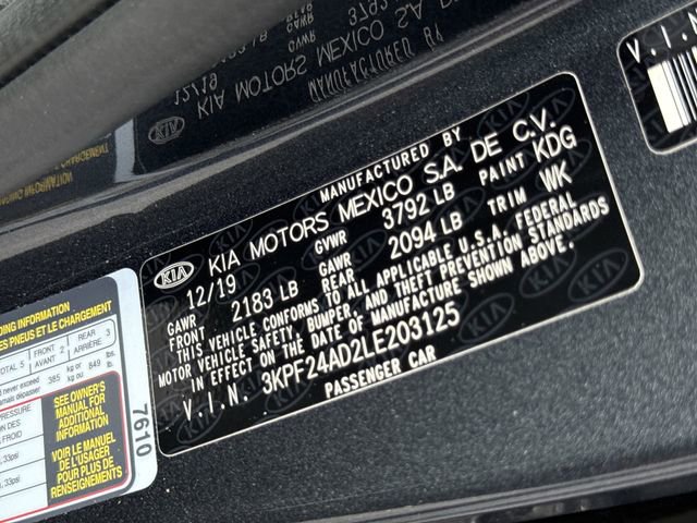 Used 2020 Kia Forte LXS FWD image 30