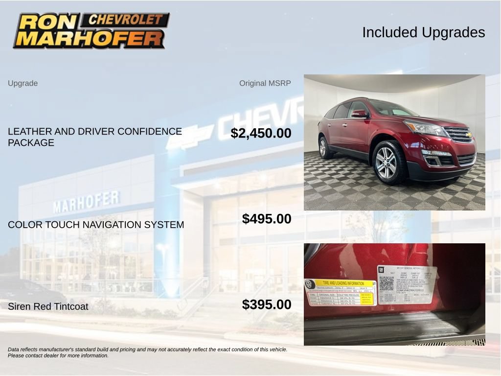 Used 2017 Chevrolet Traverse LT AWD/4WD image 6