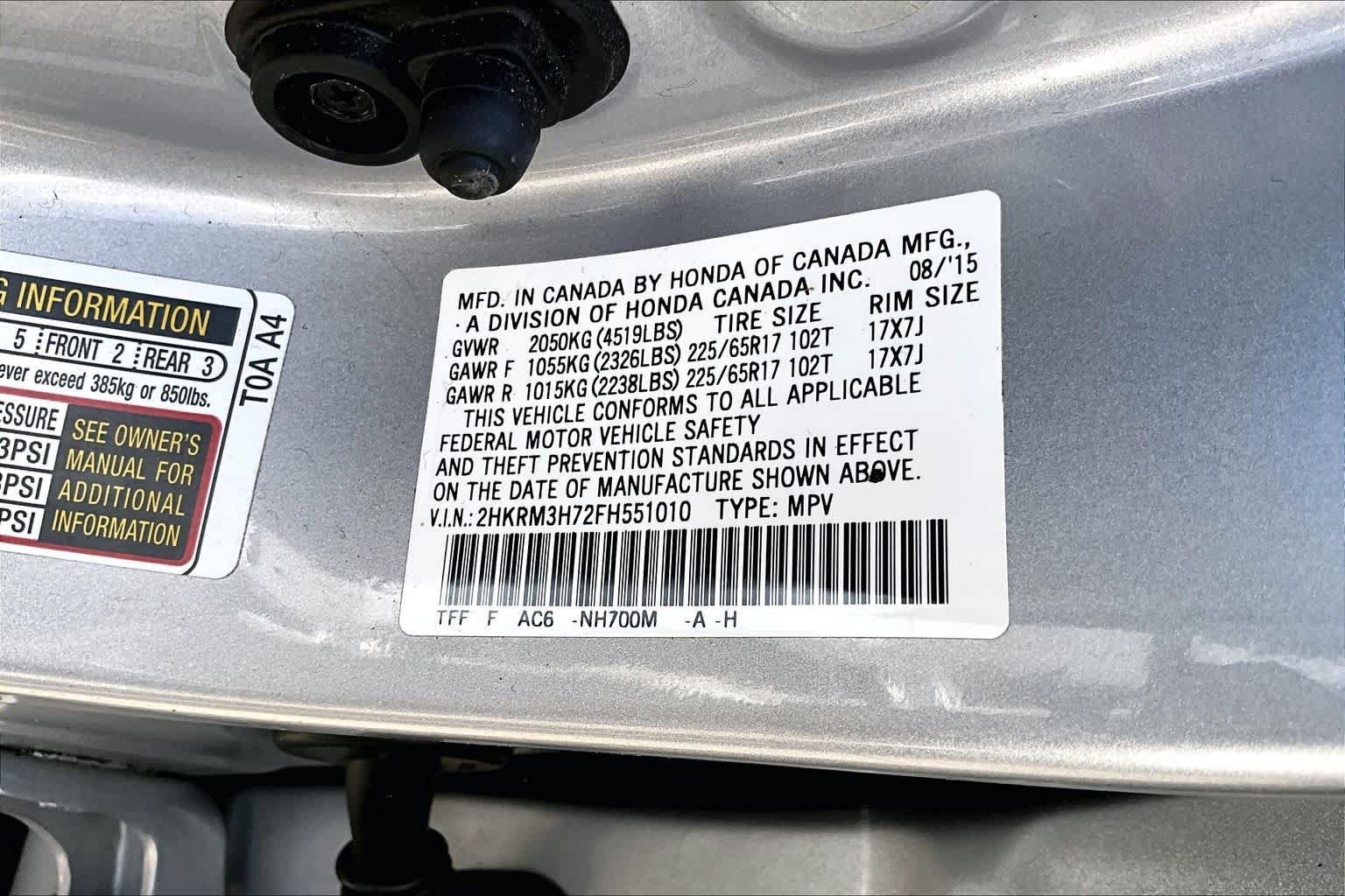 Used 2015 Honda CR-V EX-L image 33