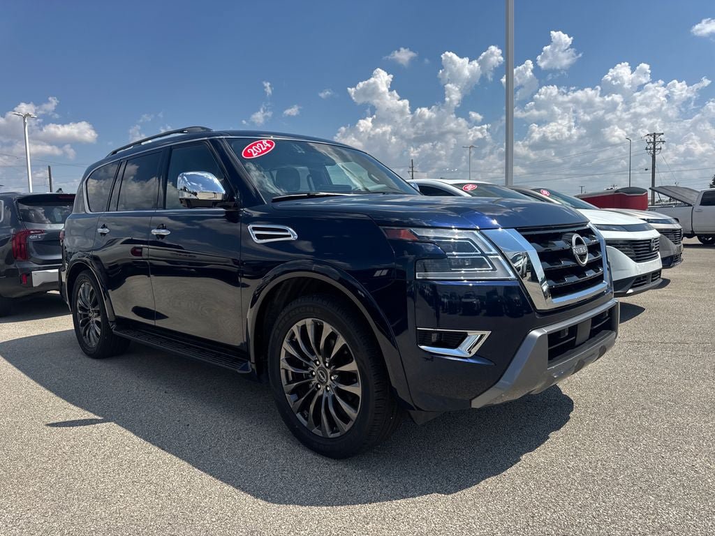 Used 2024 Nissan Armada Platinum w/ Captain's Chairs Package AWD/4WD image 7