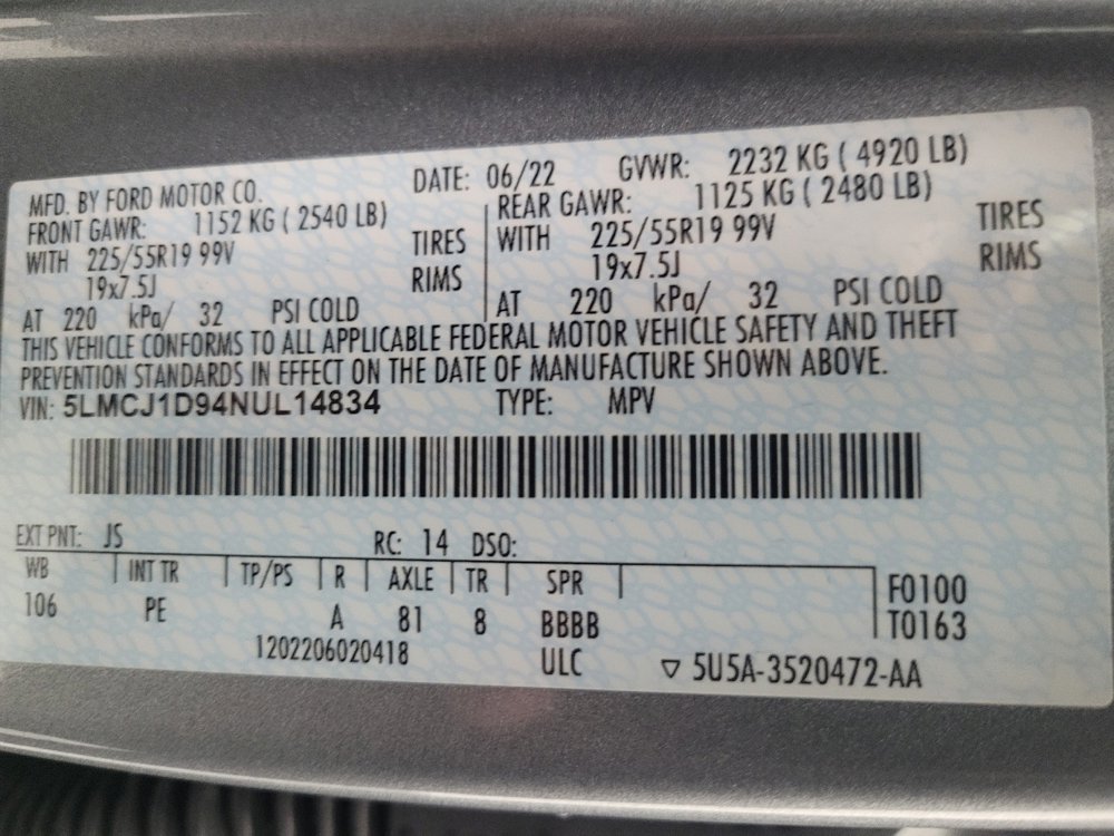 Used 2022 Lincoln Corsair AWD w/ Premium Package image 33