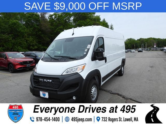 New 2026 RAM ProMaster 2500 w/ Quick Order Package 22G SLT