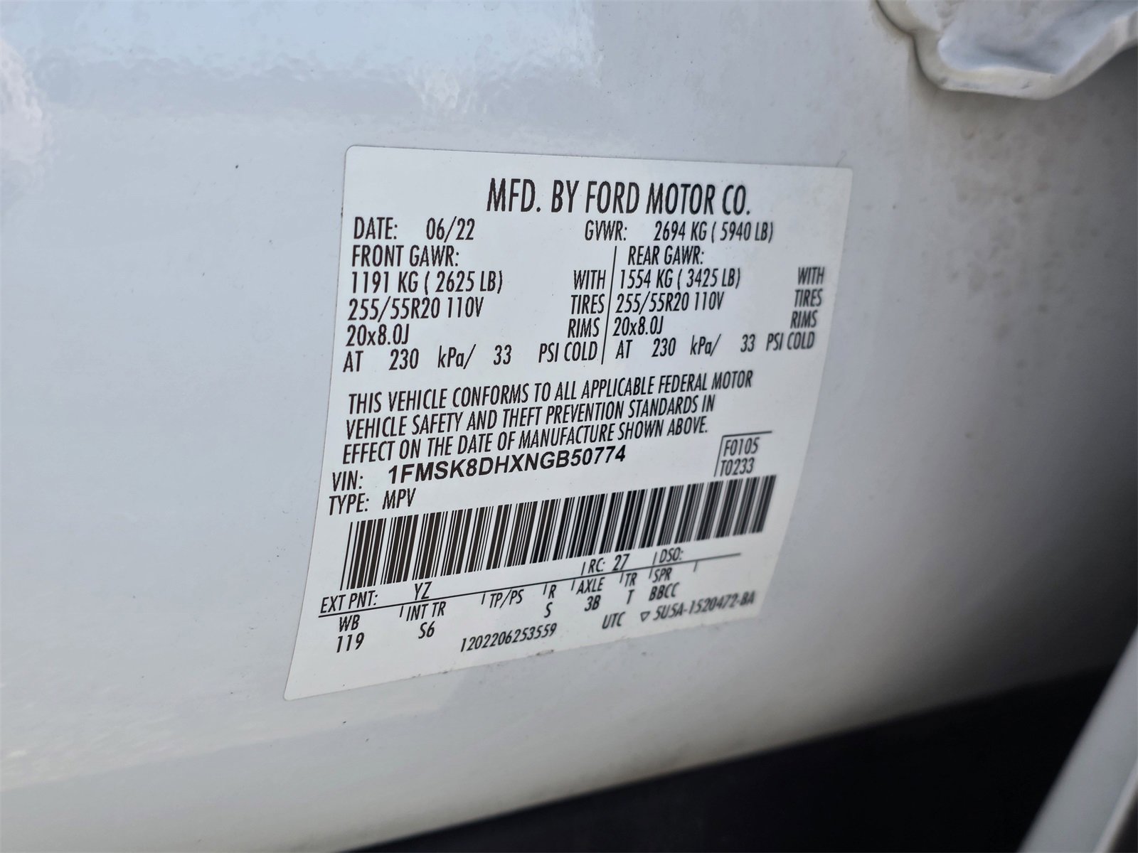 Used 2022 Ford Explorer XLT w/ Equipment Group 202A image 32