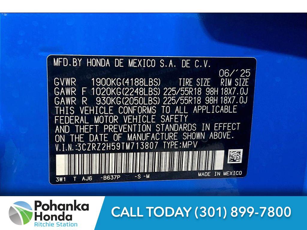 New 2026 Honda HR-V Sport image 21