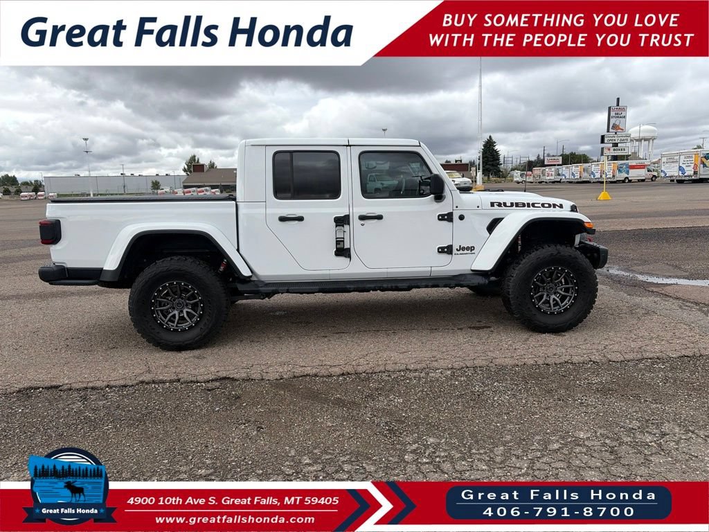 Used 2021 Jeep Gladiator Rubicon w/ Uconnect 4C Nav & Sound Group AWD/4WD image 8