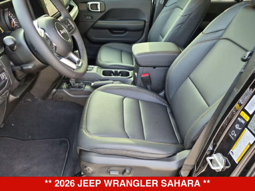 New 2026 Jeep Wrangler Unlimited Sahara w/ Whitecap Package AWD/4WD image 16
