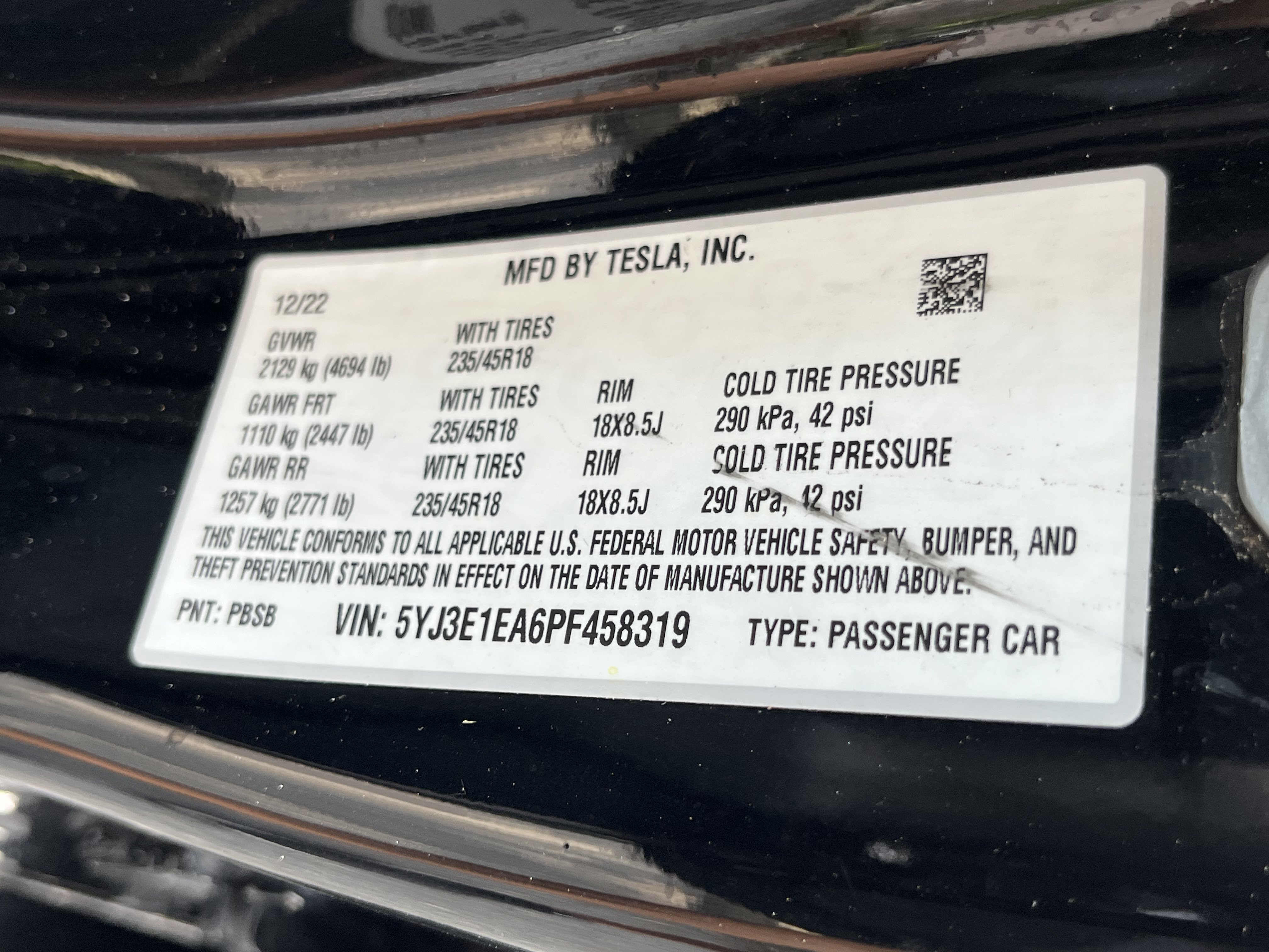 Used 2023 Tesla Model 3 Standard Range RWD image 24