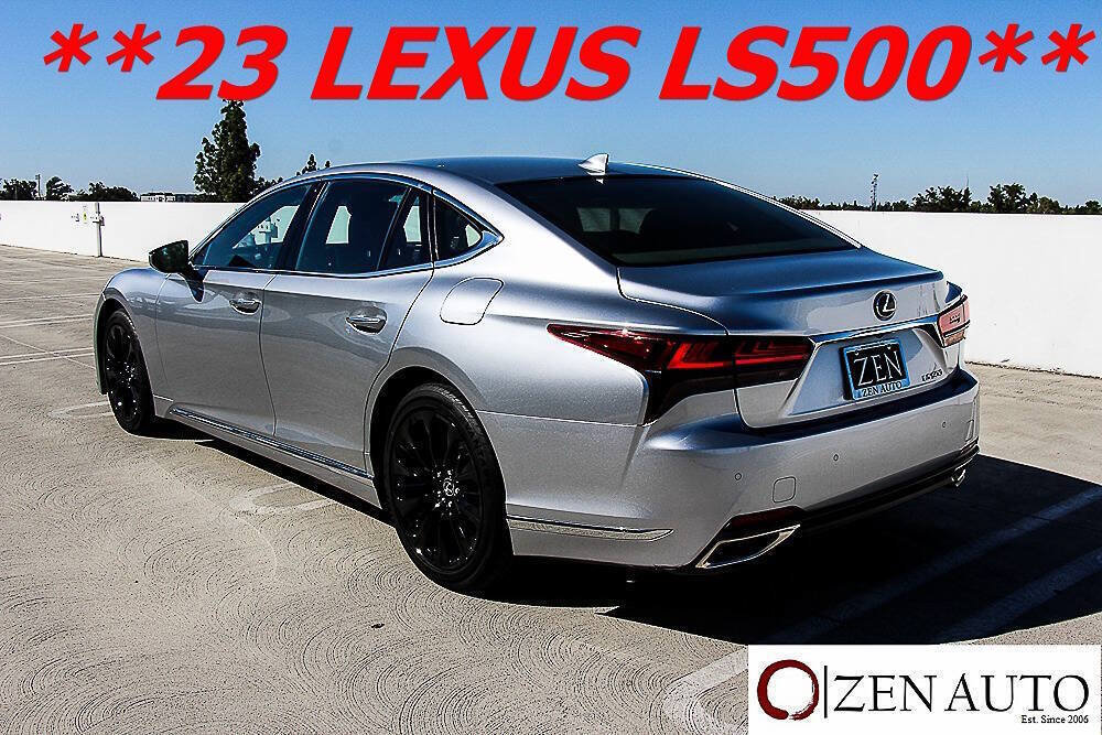 Used 2023 Lexus LS 500 w/ Accessory Package (Z1) RWD image 4