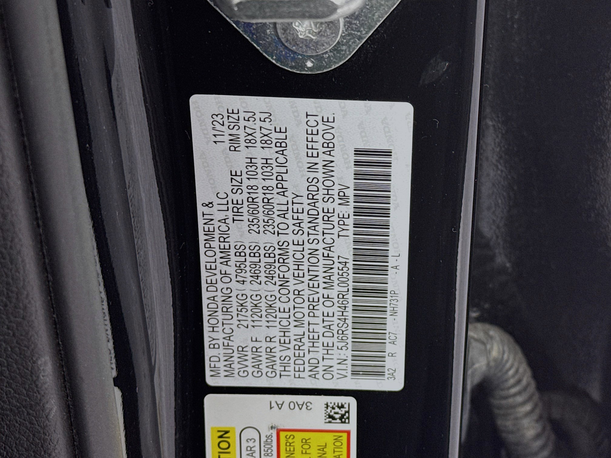 Certified 2024 Honda CR-V EX image 32