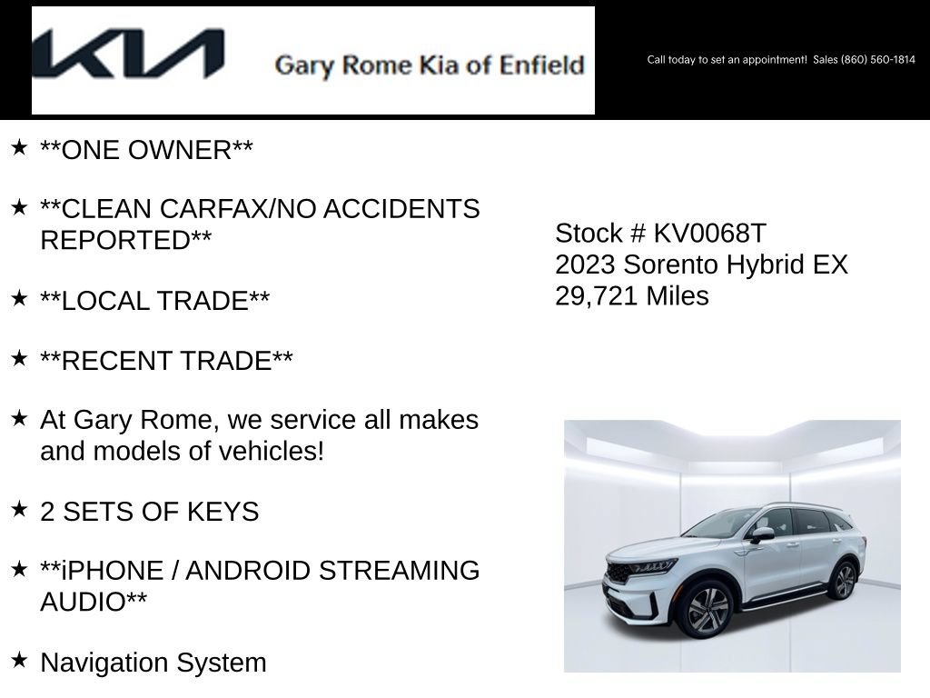 Certified 2023 Kia Sorento EX AWD/4WD image 7