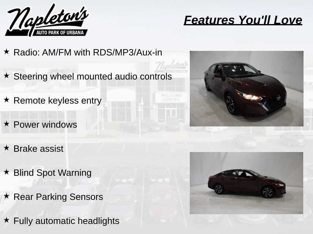 Used 2025 Nissan Sentra SV FWD image 7