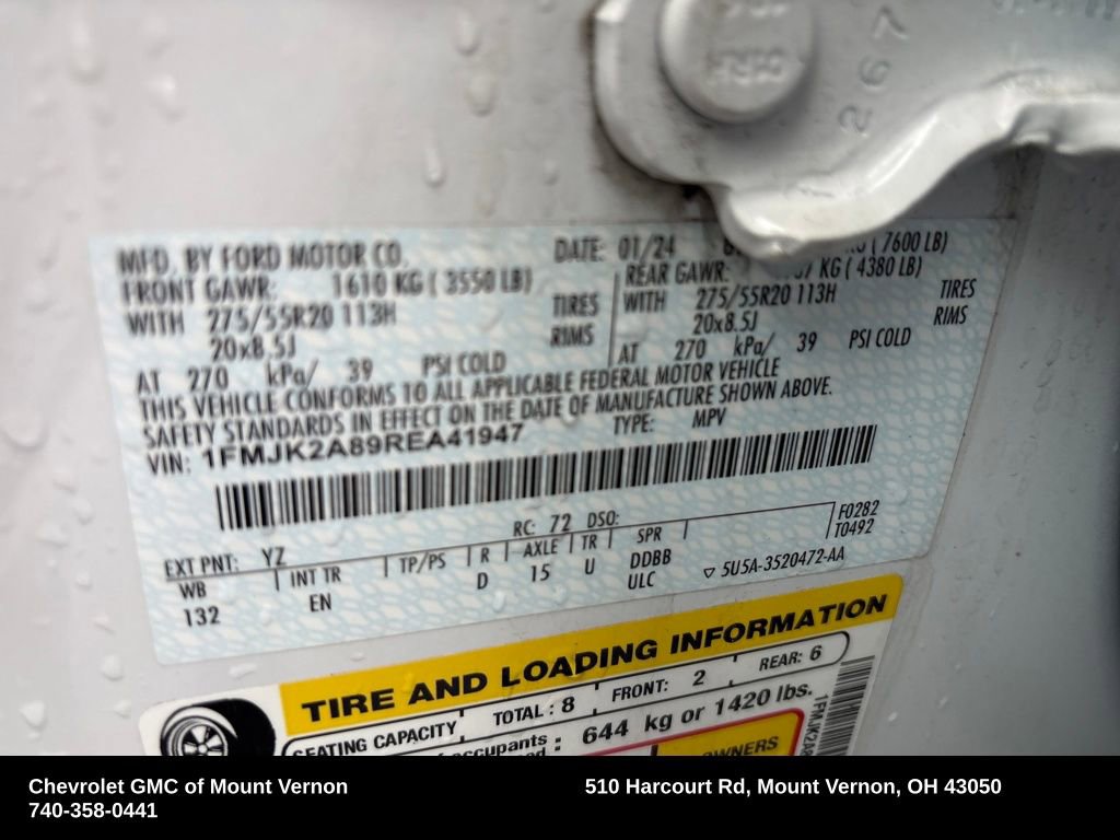 Used 2024 Ford Expedition Max Limited image 32