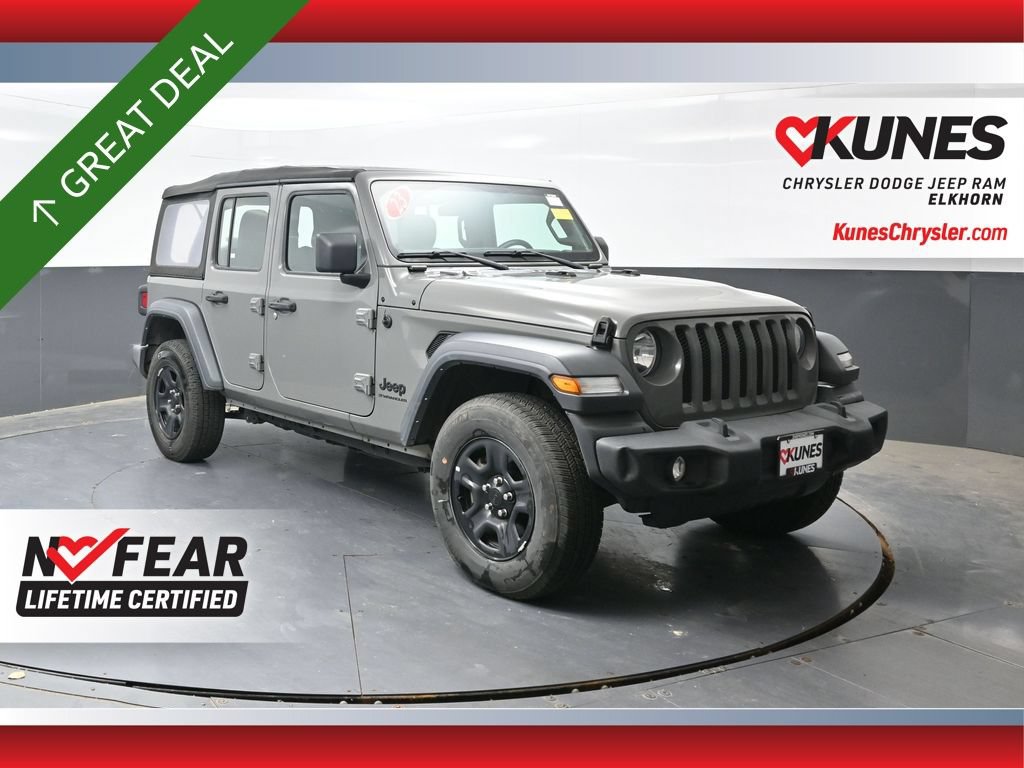 Used 2023 Jeep Wrangler Unlimited Sport AWD/4WD image 1