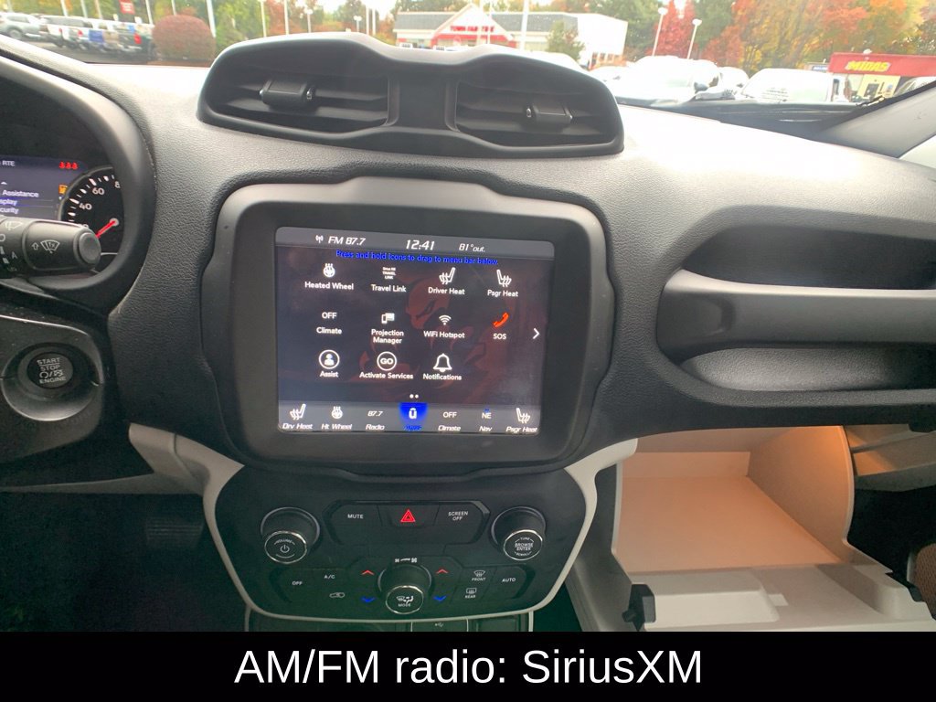 Used 2019 Jeep Renegade Limited w/ UConnect 8.4 Nav Group AWD/4WD image 18