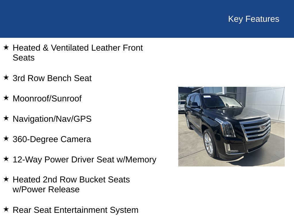 Used 2020 Cadillac Escalade Luxury AWD/4WD image 33