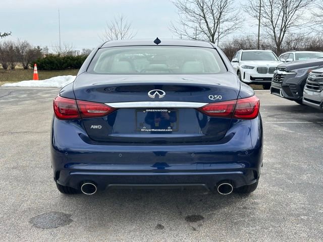 Used 2023 INFINITI Q50 Luxe w/ Cargo Package image 6
