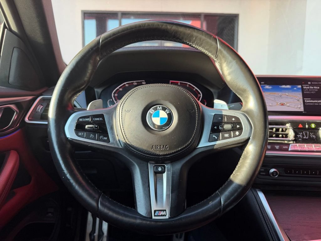 Used 2021 BMW 430i Convertible w/ M Sport Package RWD image 22