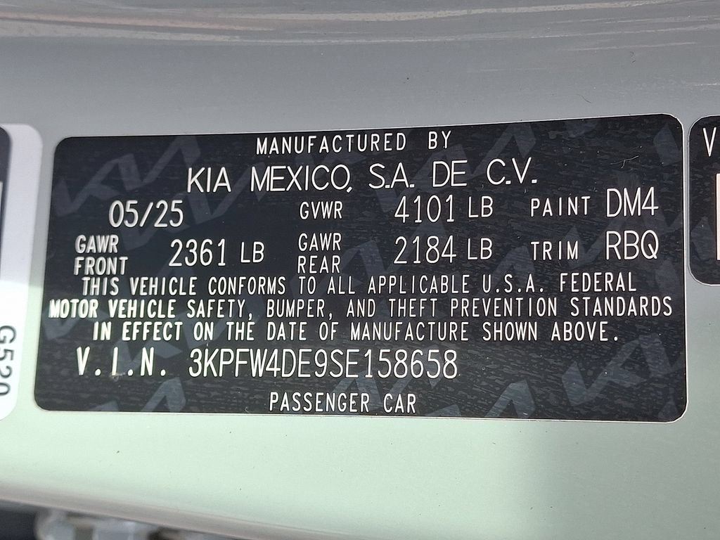 Certified 2025 Kia K4 GT-Line w/ GT-Line Sunroof Package FWD image 28