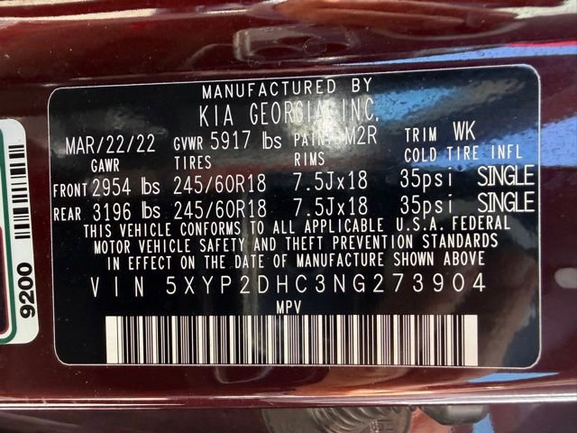 Used 2022 Kia Telluride LX AWD/4WD image 47
