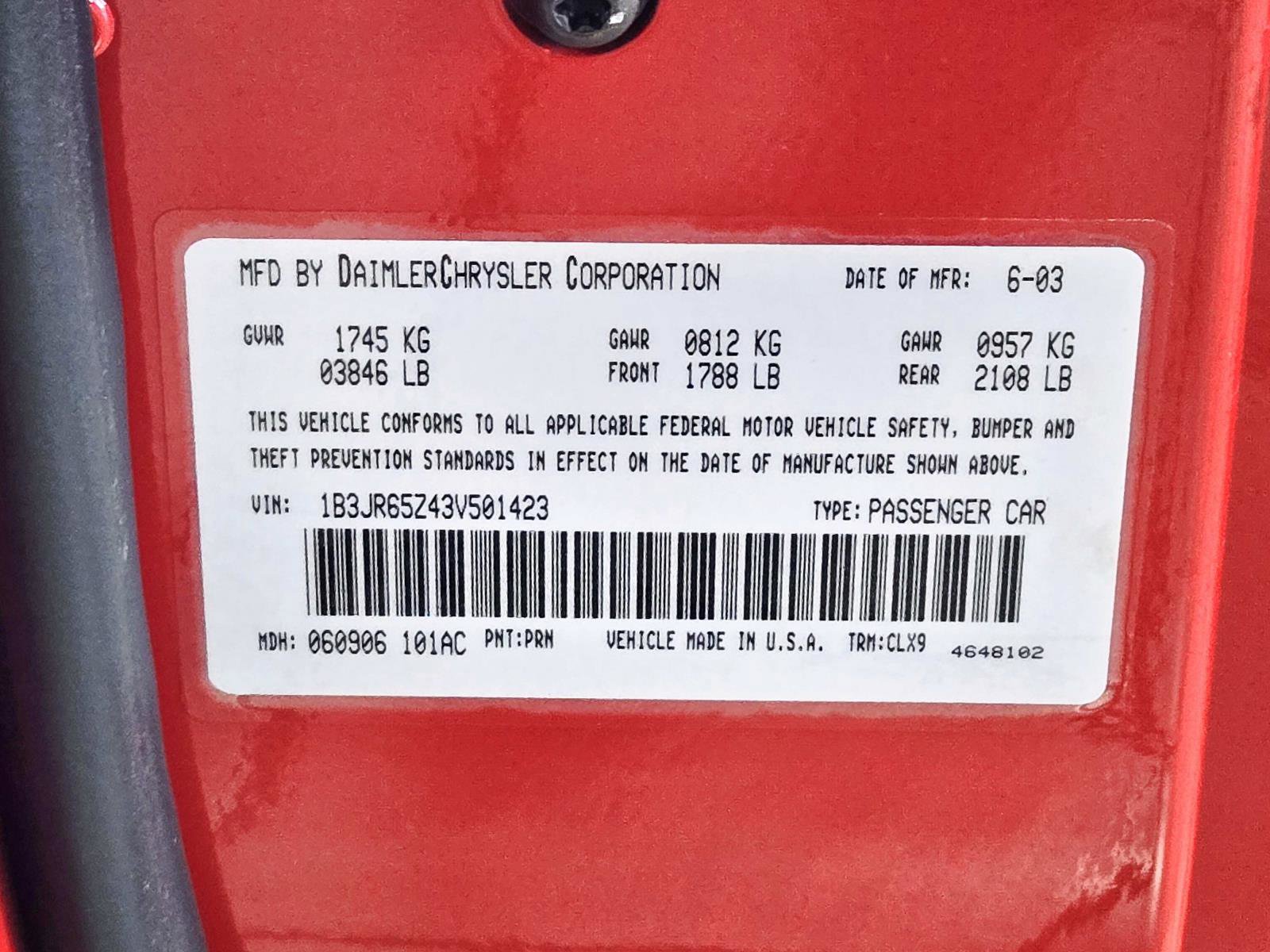 Used 2003 Dodge Viper SRT-10 image 32