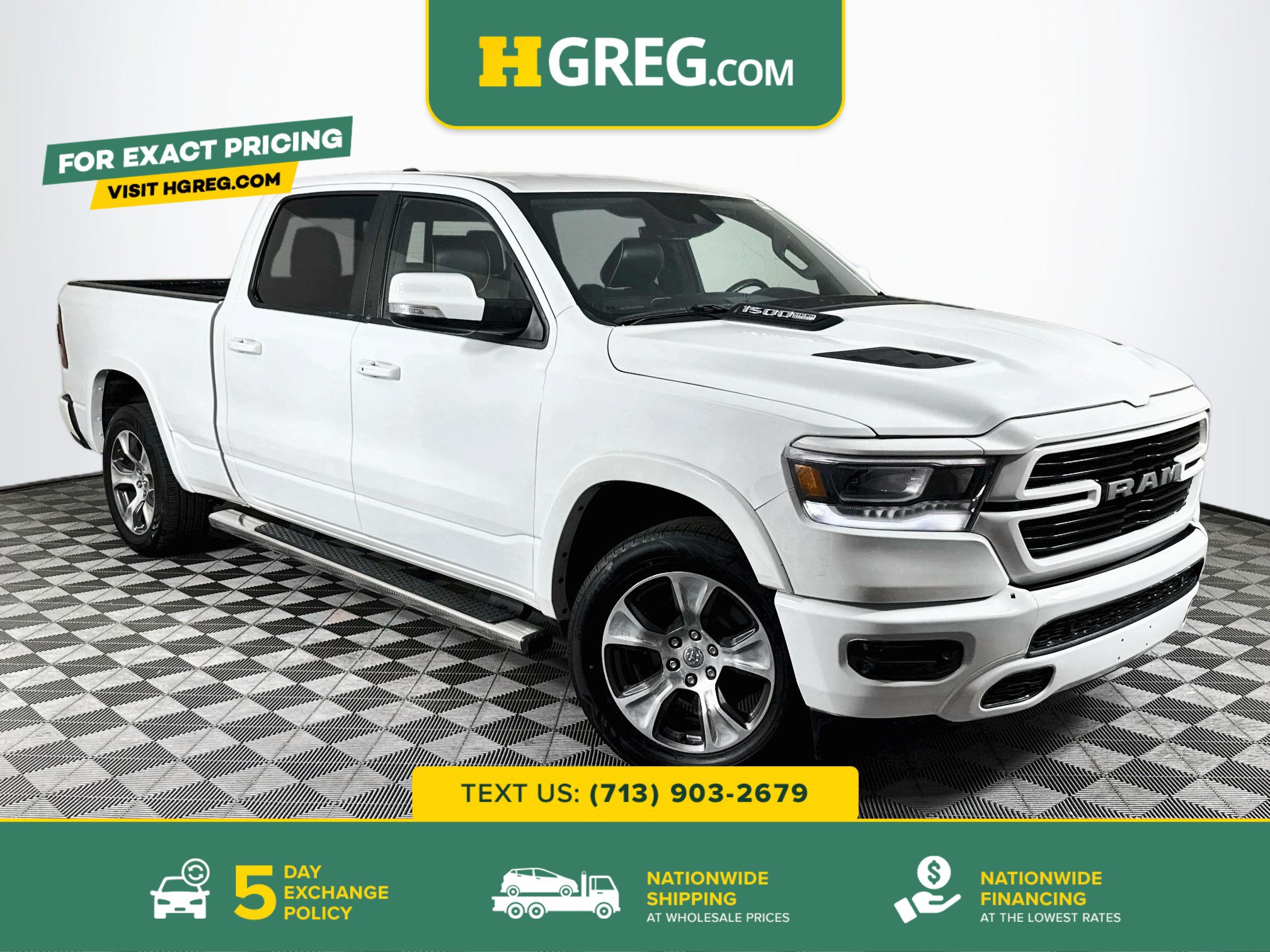 Used 2022 RAM 1500 Laramie w/ Sport Appearance Package RWD image 1
