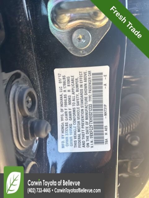 Used 2017 Honda Civic EX image 14