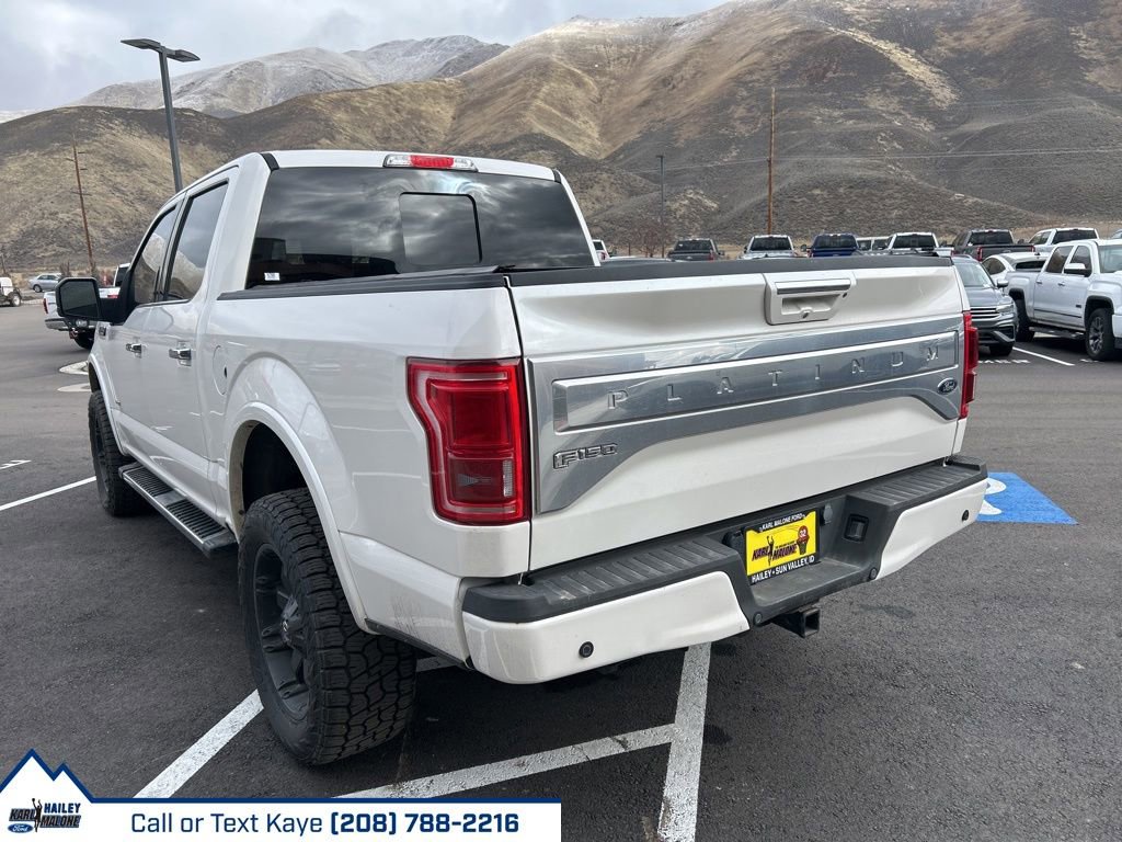 Used 2015 Ford F150 Platinum w/ Technology Package image 5