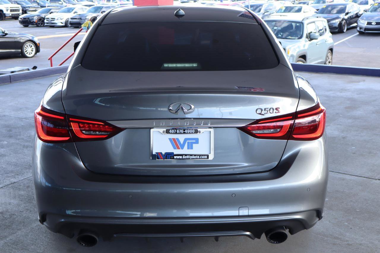 Used 2019 INFINITI Q50 Red Sport 400 w/ Cargo Package (L96) image 6