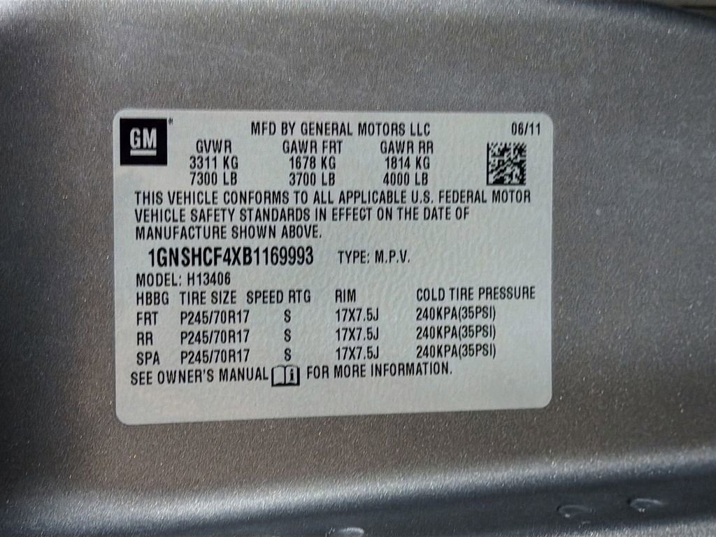 Used 2011 Chevrolet Express 1500 LT w/ LT Preferred Equipment Group AWD/4WD image 32