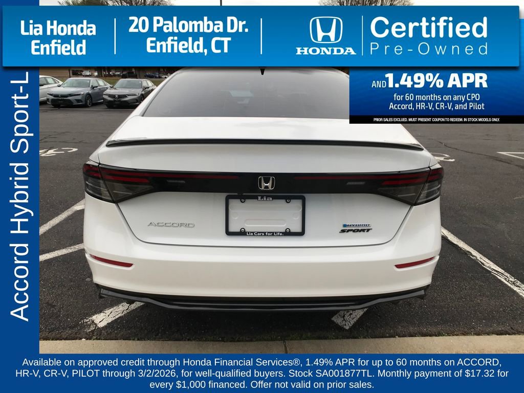 Certified 2025 Honda Accord Sport image 12