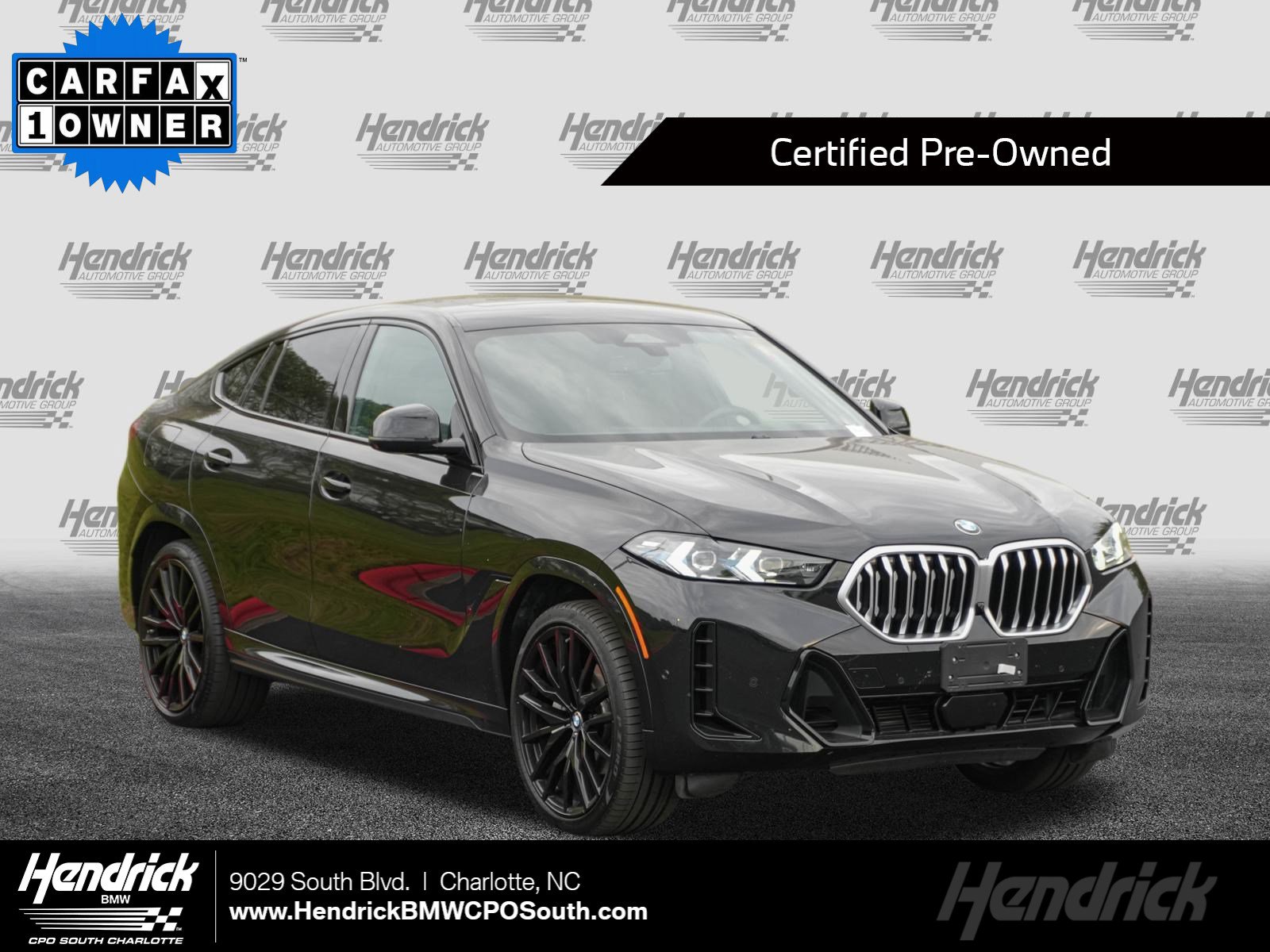 Certified 2025 BMW X6 xDrive40i w/ Premium Package