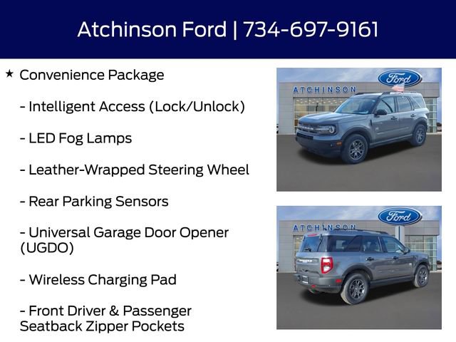 Certified 2022 Ford Bronco Sport Big Bend w/ Convenience Package image 12